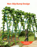 Garden Beds & Planters: VEVOR Garden Stakes, 25 Pack, 2100 mm, Plastic Coated Metal Tomato Stakes, Garden Sticks for Plants Support, with Pointed End and Non-Slip Bumps for Growing Climbing Plants, Outdoor Vegetables