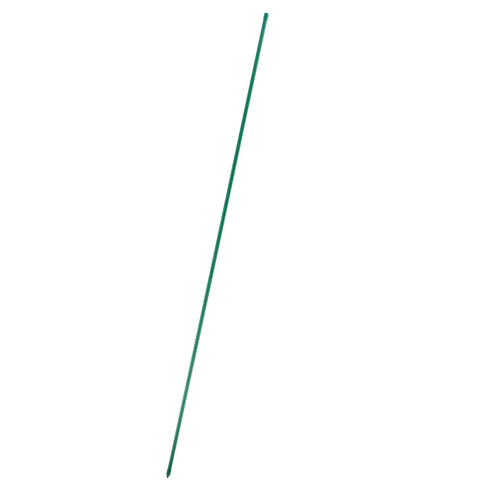 Garden Stakes, 25 Pack, 2100 mm, Plastic Coated Metal Tomato Stakes, Garden Sticks for Plants Support, with Pointed End and Non-Slip Bumps for Growing Climbing Plants, Outdoor Vegetables