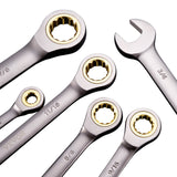 Kitchen & Bathroom DIY: VEVOR Combination Wrench Set 24 PCS SAE 1/4" - 7/8" Metric 8-19mm Organizer Rack