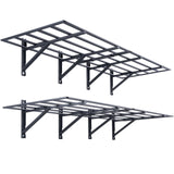 Wall Storage Racks: VEVOR 2PCS 72x24in Garage Storage Shelving Wall Mounted Heavy Duty Shelves Rack