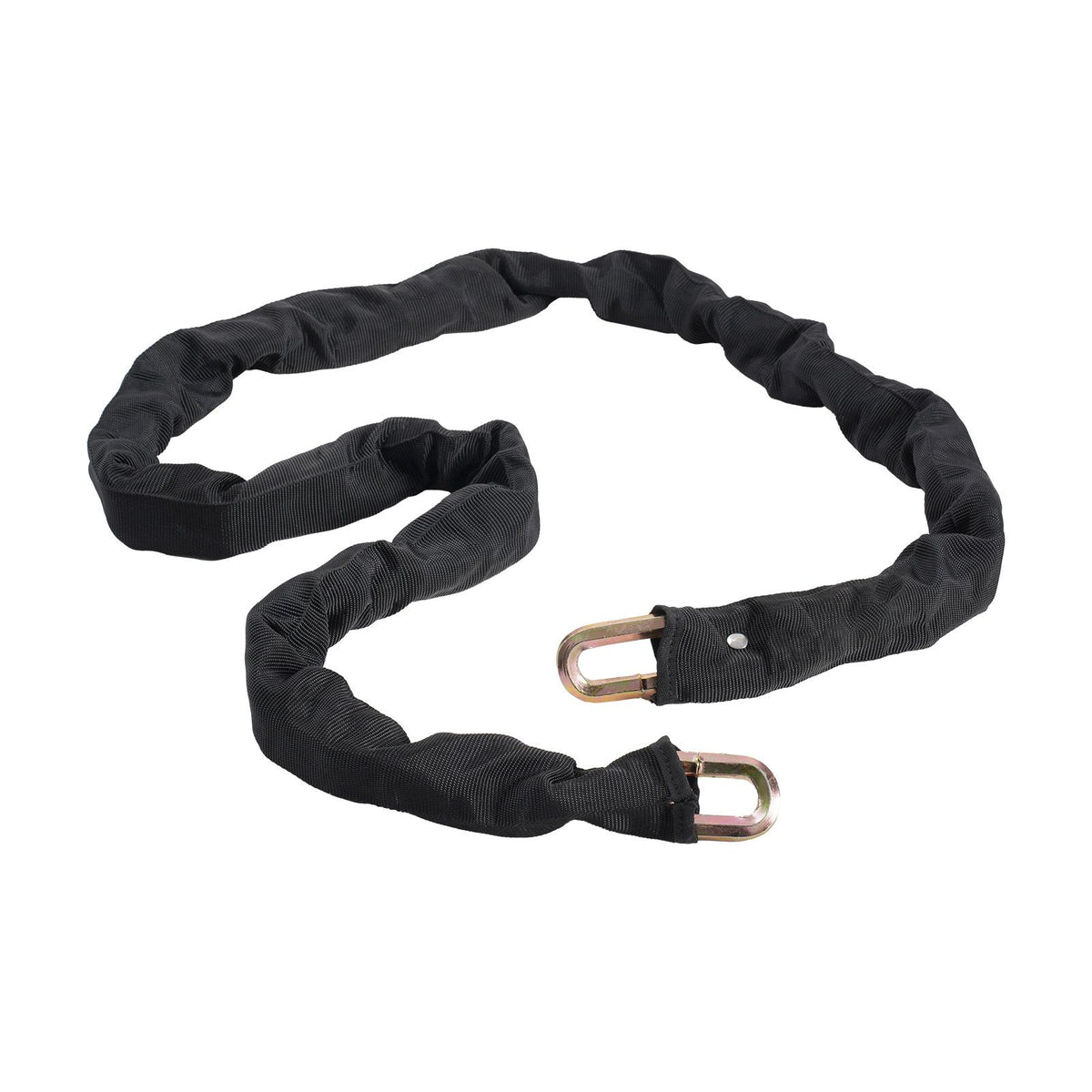 Bike Chain Lock, 5.91 Ft Security Bicycle Chain Lock, Heavy Duty Metal Steel Anti-Theft High Security Bike Locks, Perfect for Bike, Motorcycle, Scooter, Bicycle, Door, Fence, Gate, 9.5mm, Black