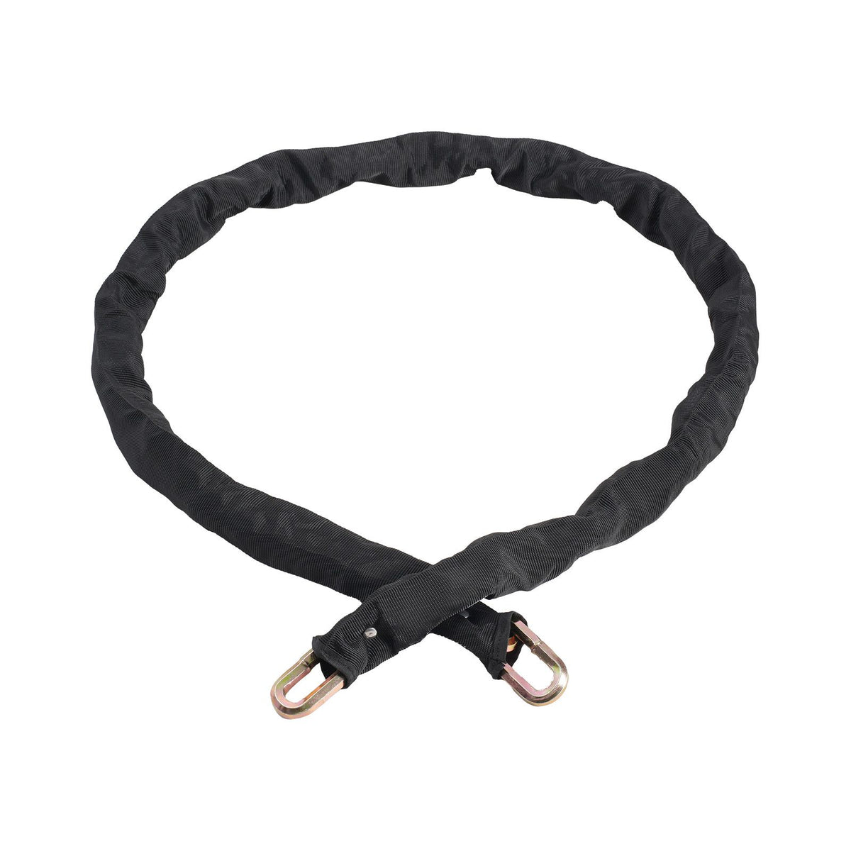 Bike Chain Lock, 5.91 Ft Security Bicycle Chain Lock, Heavy Duty Metal Steel Anti-Theft High Security Bike Locks, Perfect for Bike, Motorcycle, Scooter, Bicycle, Door, Fence, Gate, 9.5mm, Black