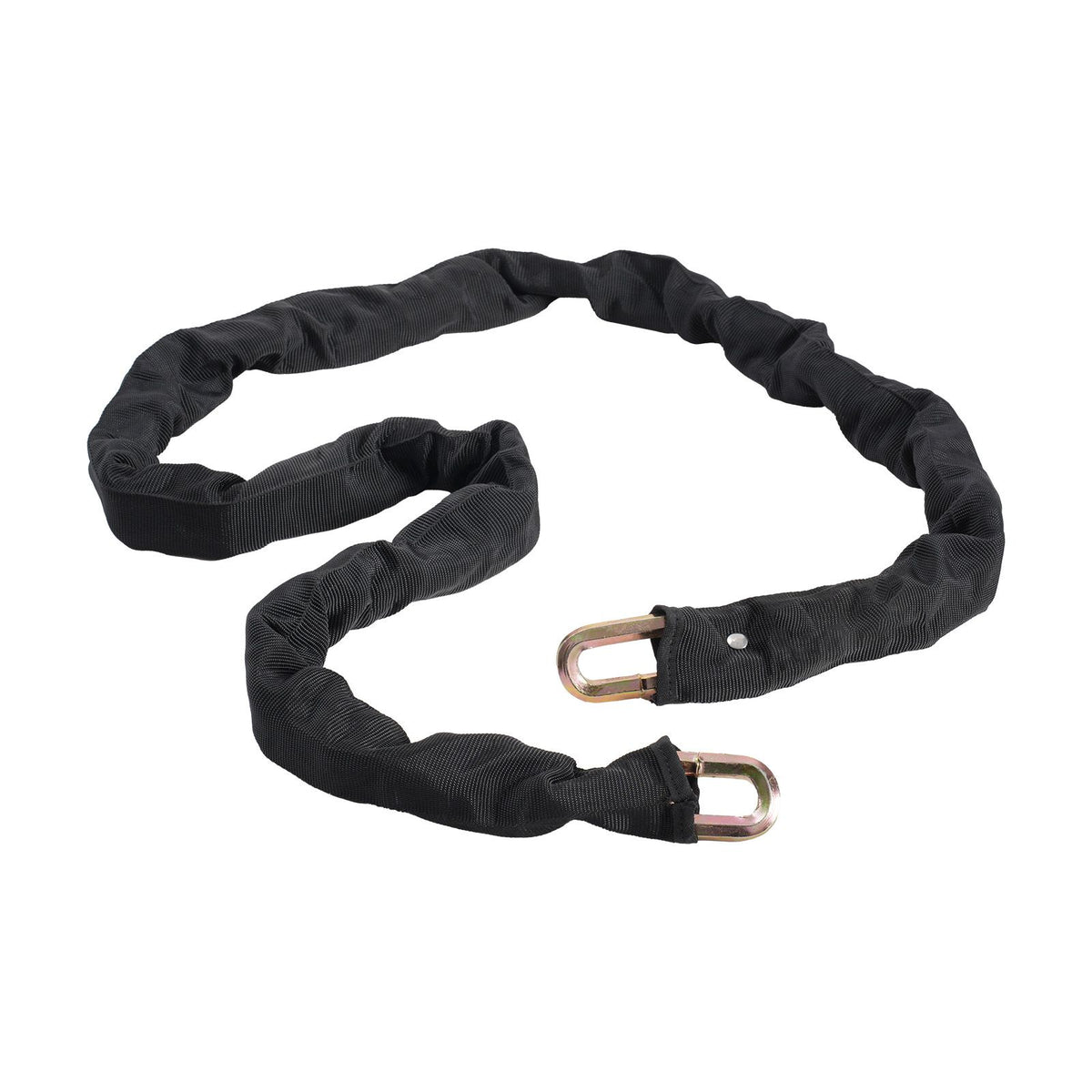 Bike Chain Lock, 5.91 Ft Security Bicycle Chain Lock, Heavy Duty Metal Steel Anti-Theft High Security Bike Locks, Perfect for Bike, Motorcycle, Scooter, Bicycle, Door, Fence, Gate, 9.5mm, Black