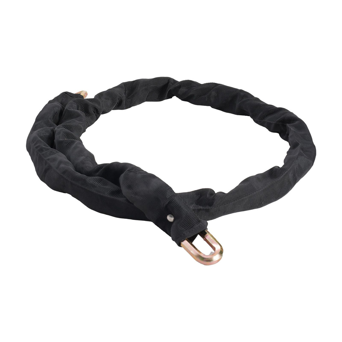 Bike Chain Lock, 5.91 Ft Security Bicycle Chain Lock, Heavy Duty Metal Steel Anti-Theft High Security Bike Locks, Perfect for Bike, Motorcycle, Scooter, Bicycle, Door, Fence, Gate, 9.5mm, Black