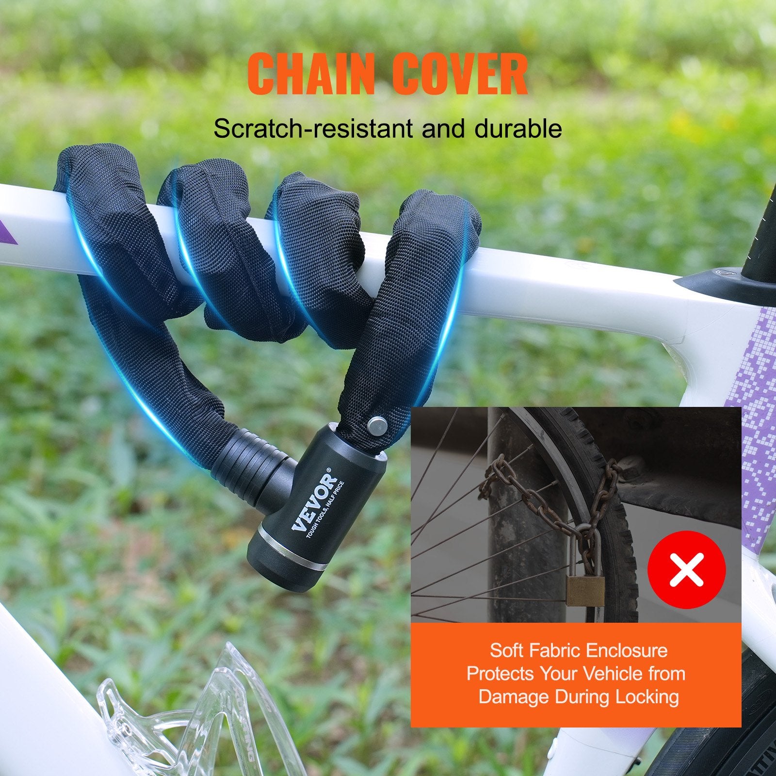 Non-Fiction Books: VEVOR Bike Chain Lock, 3.94 Ft Combination Bicycle Chain Lock with 3 Keys, Heavy Duty Anti-Theft High Security Bike Locks, Perfect for Bike, Motorcycle, Scooter, Bicycle, Door, Fence or Gate, 10mm