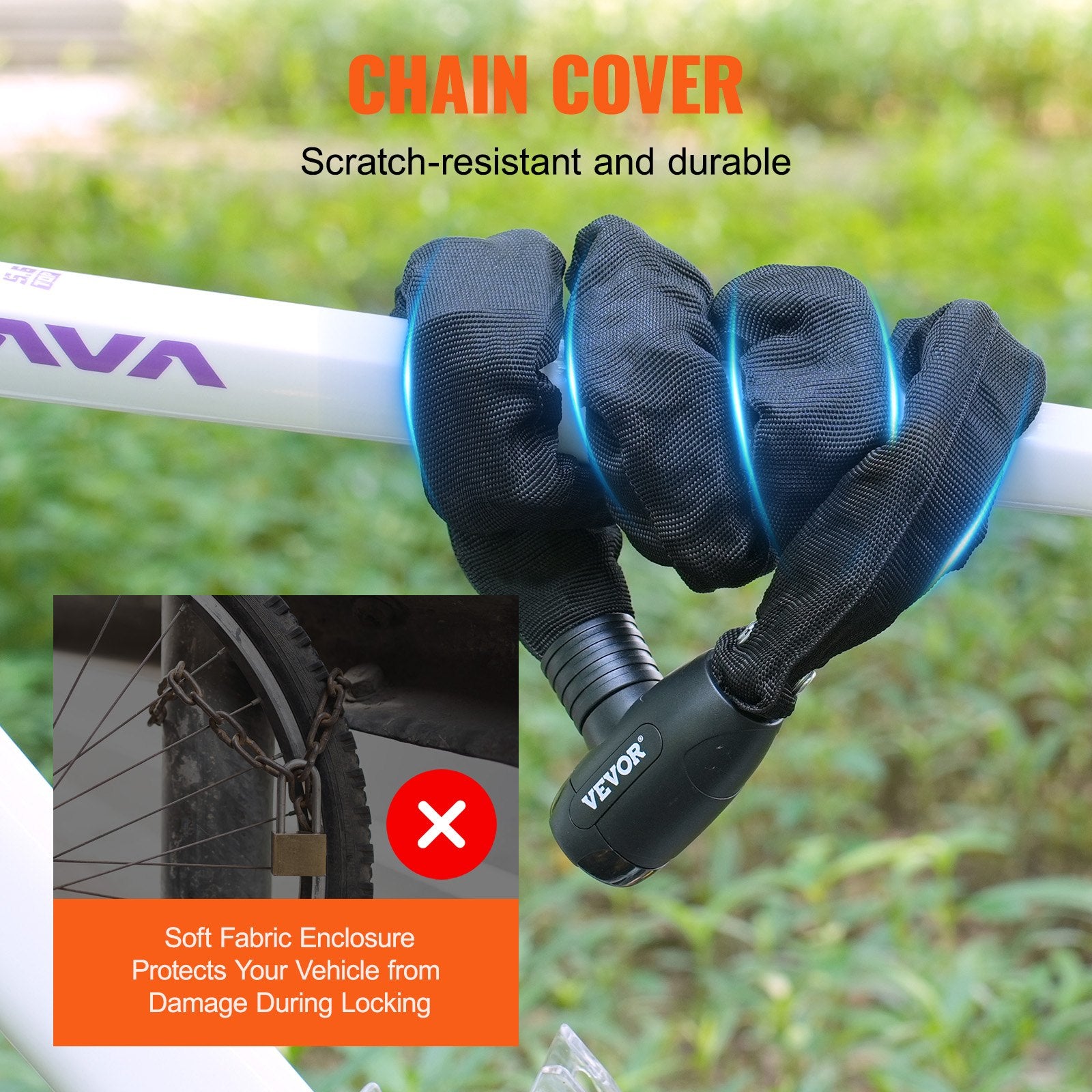 Non-Fiction Books: VEVOR Bike Chain Lock, 3.94 Ft Combination Bicycle Chain Lock with 4 Keys, Heavy Duty Anti-Theft High Security Bike Locks, Perfect for Bike, Motorcycle, Scooter, Bicycle, Door, Fence or Gate, 8mm