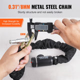 Non-Fiction Books: VEVOR Bike Chain Lock, 2.79 Ft Combination Bicycle Chain Lock with 2 Keys, Heavy Duty Anti-Theft High Security Bike Locks, Perfect for Bike, Motorcycle, Scooter, Bicycle, Door, Fence or Gate, 8mm