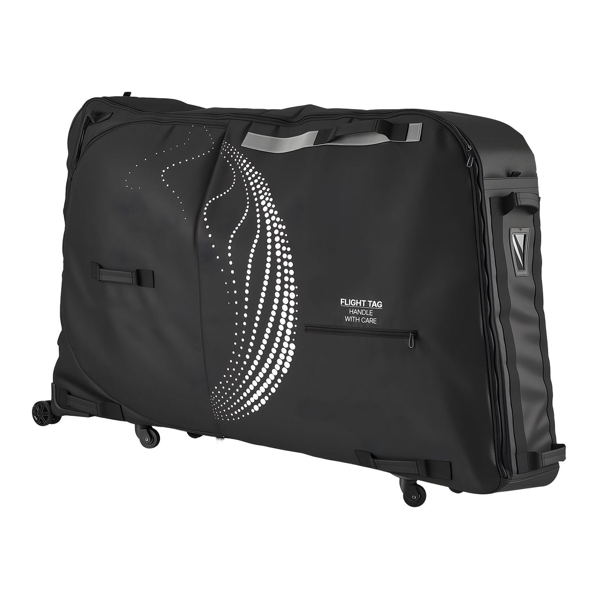 Bike Travel Bag, Transport Universal Bicycle Storage Case Bag with TSA Lock, Support Plates, Protection and Fork Mount Stabilisation, Bicycle Case Max. Wheelbase 130 cm for Airplane, Outdoor Use