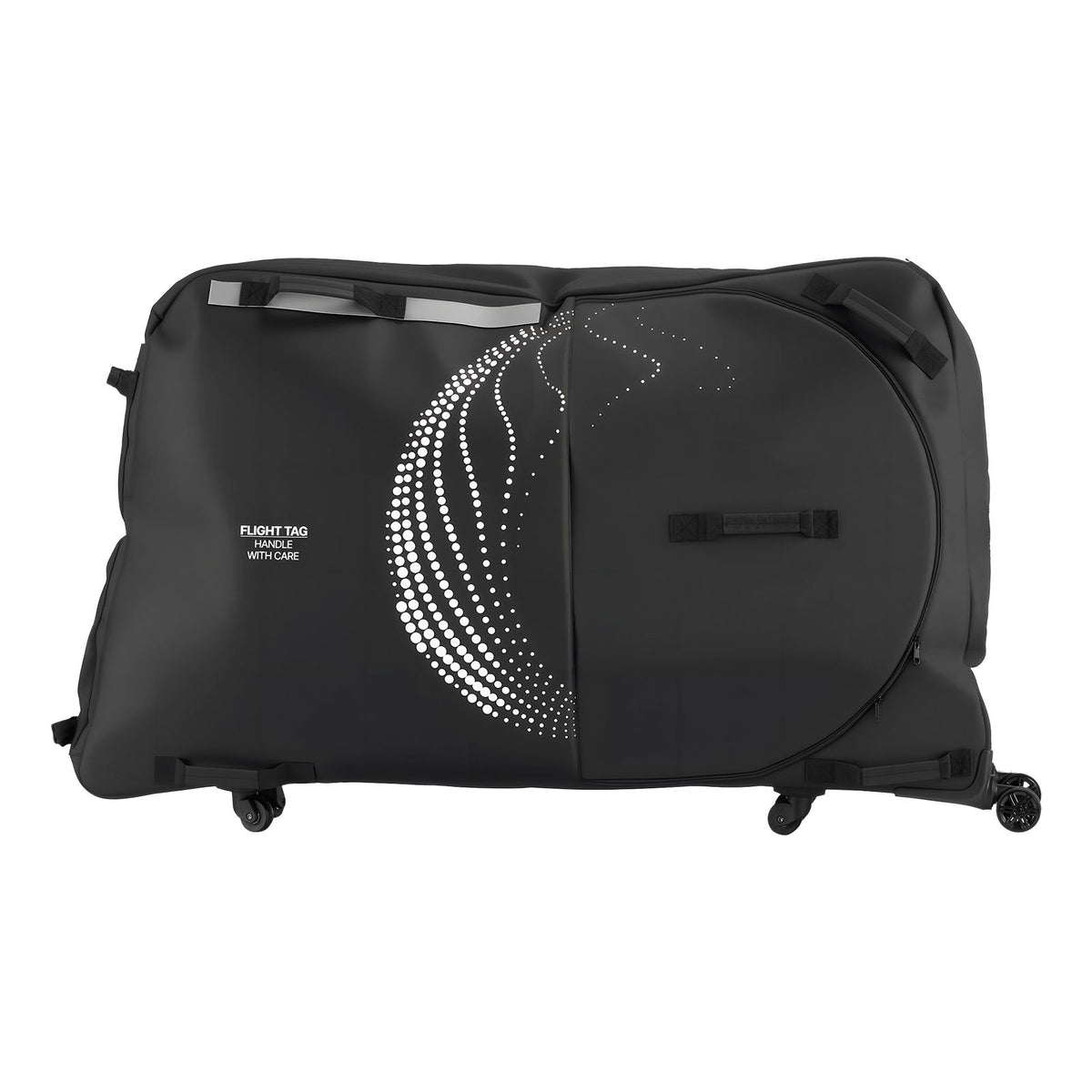 Bike Travel Bag, Transport Universal Bicycle Storage Case Bag with TSA Lock, Support Plates, Protection and Fork Mount Stabilisation, Bicycle Case Max. Wheelbase 130 cm for Airplane, Outdoor Use