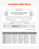 Basketball & Basketball Accessories: VEVOR 1 Pair 16-60 in Soft-Close Drawer Slides Ball Bearing Full Extension