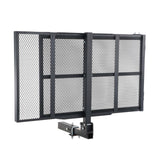 Bicycle Stands & Storage: VEVOR Hitch Mount Wheelchair Carrier 45.3" x 25.6", 500LBS Mobility Scooter Carrier with Folding Ramp, Iron Trailer Hitch Rack Basket with Stabilizer, Straps, Fit 2" Hitch Receiver for SUV Van Car
