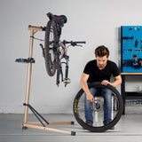 Batteries & Generators: VEVOR Bike Repair Stand, Max. 49.9 kg Heavy-duty Bicycle Work Stand with 1025-1510 mm Adjustable Height & Large Tool Tray, Foldable Ebike Maintenance Rack, Shop Home Mechanics for Mountain Road Bike