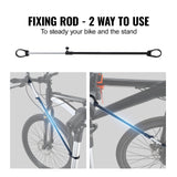 Batteries & Generators: VEVOR Bike Repair Stand, 66 lbs Heavy-duty Aluminum Bicycle Repair Stand, Adjustable Height Bike Maintenance Workstand with Magnetic Tool Tray Telescopic Arm, Foldable Bike Work Stand for Home, Shops