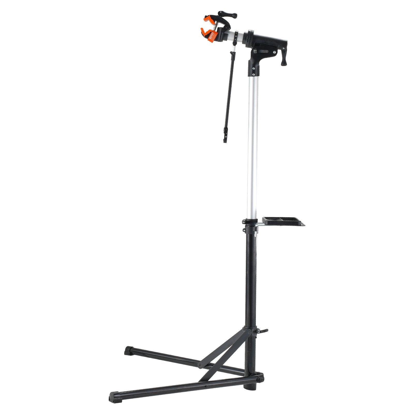 Batteries & Generators: VEVOR Bike Repair Stand, 66 lbs Heavy-duty Aluminum Bicycle Repair Stand, Adjustable Height Bike Maintenance Workstand with Magnetic Tool Tray Telescopic Arm, Foldable Bike Work Stand for Home, Shops