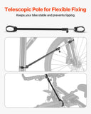 Bicycle Stands & Storage: VEVOR Bike Repair Stand, 38.56 kg Heavy-duty Bicycle Work Stand with 1035-1630 mm Adjustable Height & Magnetic Tool Tray, Foldable Bicycle Maintenance Rack, Shop Home Mechanics for Mountain & Road Bike