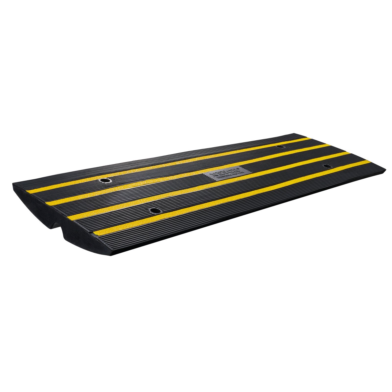 Traffic Control & Parking Tools: VEVOR Curb Ramp, 6.5 cm Rise Rubber Driveway Ramps, Heavy Duty 15 tons Weight Capacity Threshold Ramp, Curbside Bridge Ramps for Loading Dock Garage Sidewalk, Expandable Full Ramp Set