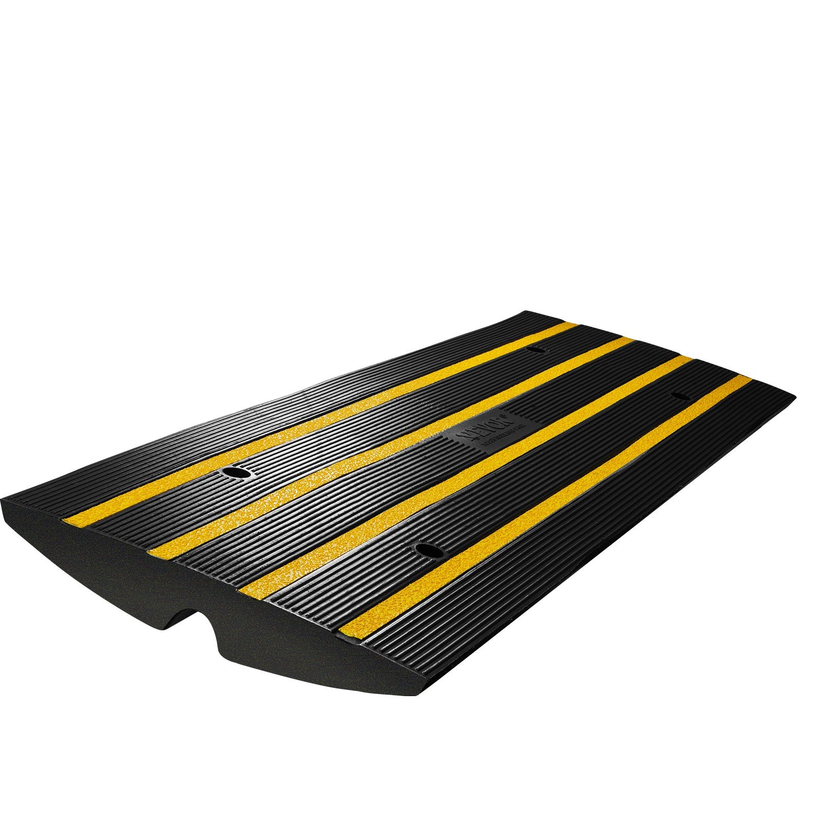 Traffic Control & Parking Tools: VEVOR Curb Ramp, 6.5 cm Rise Rubber Driveway Ramps, Heavy Duty 15 tons Weight Capacity Threshold Ramp, Curbside Bridge Ramps for Loading Dock Garage Sidewalk, Expandable Full Ramp Set