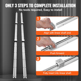 Saw Accessories: VEVOR Linear Guide Rail Set, SBR16 2000mm, 2 PCS 78.7 in/2000 mm SBR16 Guide Rails and 4 PCS SBR16UU Slide Blocks, Linear Rails and Bearings Kit for Automated Machines DIY Project CNC Router Machines