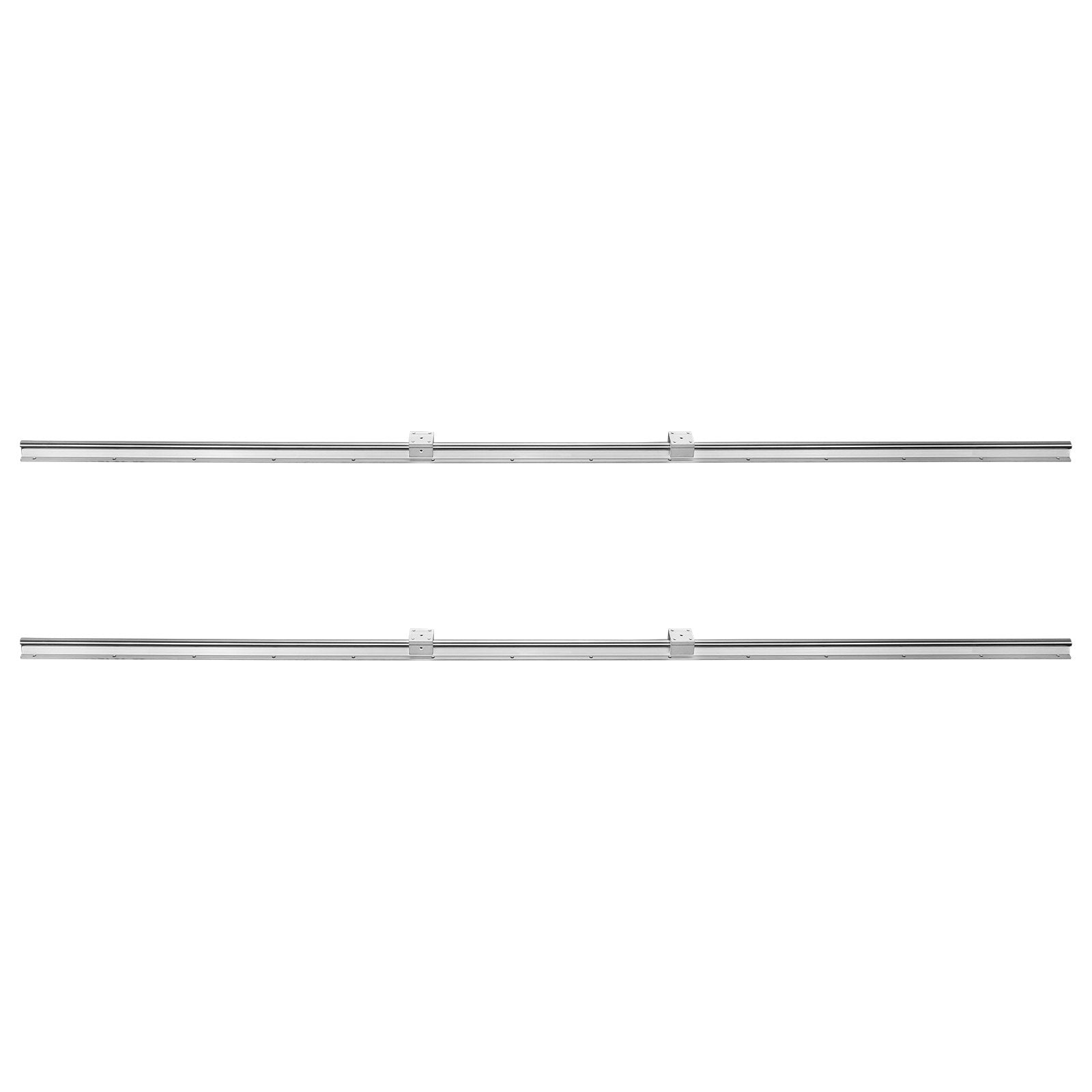 Saw Accessories: VEVOR Linear Guide Rail Set, SBR16 2000mm, 2 PCS 78.7 in/2000 mm SBR16 Guide Rails and 4 PCS SBR16UU Slide Blocks, Linear Rails and Bearings Kit for Automated Machines DIY Project CNC Router Machines