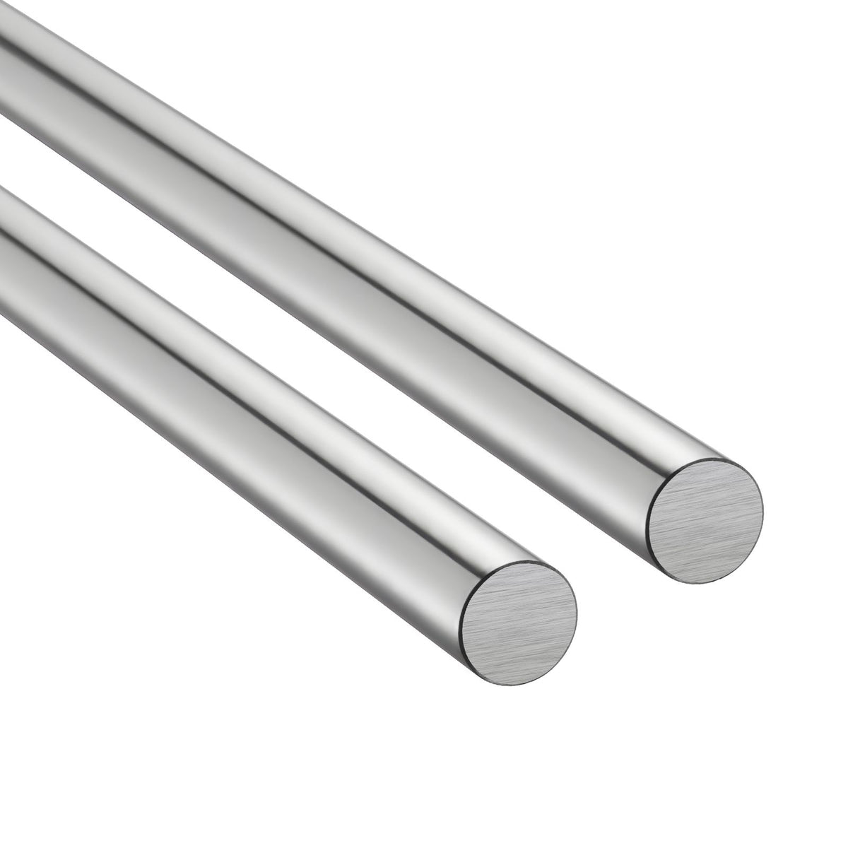 2PCS Linear Motion Rod, 25 mm x 1000 mm (0.98 x 39.4 in), SFC25 Carbon Steel Linear Rod Shaft, Anti Rust and High Precision, High Hardness Shaft, for Cutting Grinding Milling Drilling Machine