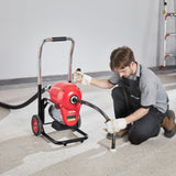 Gardening Tools: VEVOR Drain Cleaner Machine 120FT x 6/5" 1100W Sectional Snake Auger Manual Feed