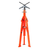 Water Dispensers: VEVOR Pipe Stand, 2500LBS Heavy Duty Pipe Jack Stands, 27.2"-52" Height Adjustable V Head Pipe Stand, 45# Steel Folding Jack Stand for 1/2-12 inches Pipes