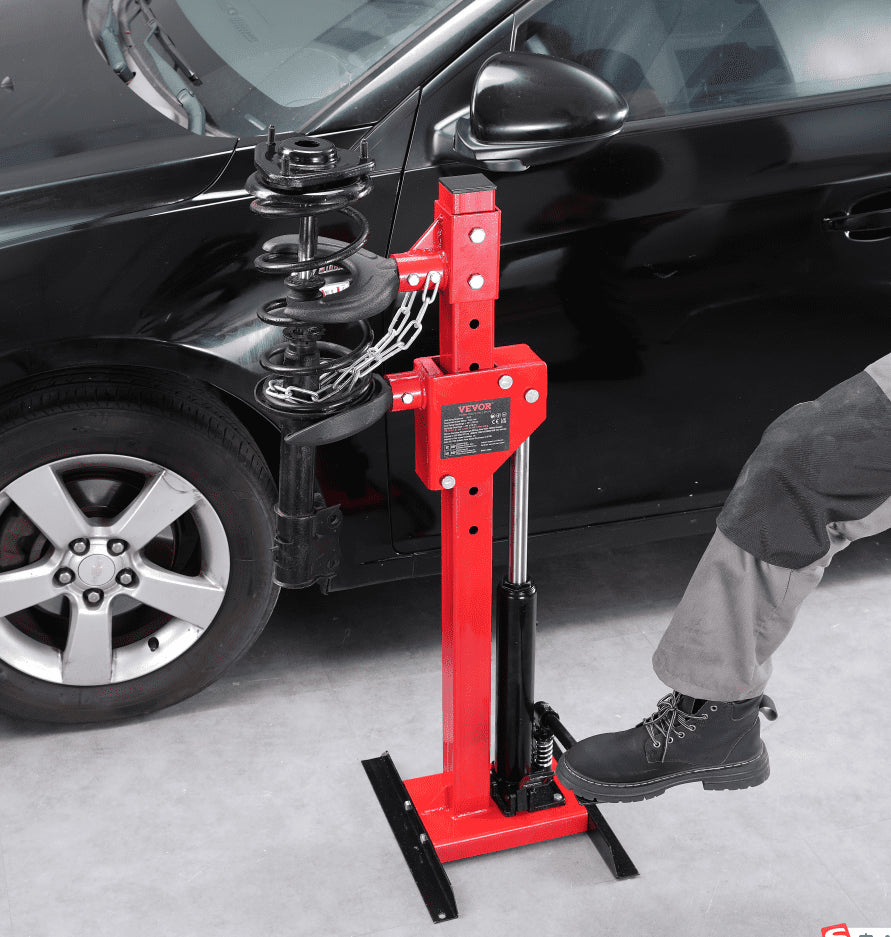 Automotive Repair & Speciality Tools: VEVOR Strut Spring Compressor, 4.5 Ton/9920 LBS Hydraulic Jack Capacity, 1 Ton Rated Compression Force, Auto Strut Coil Spring Compressor Tool, Hydraulic Spring Compressor for Strut Spring Removing