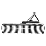 Chainsaws: VEVOR Tow Behind Dethatcher, 1.8m Tow Dethatcher with 36 Steel Tines, 3-Point Lawn Dethatcher Rake with Attachments for Tractor, Landscape Rake for Garden, Farm, Grass