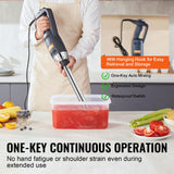 Food Mixers & Blenders: VEVOR Commercial Immersion Blender 350W Heavy Duty Hand Mixer for Soup Sauces
