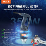 Commercial Cleaning Equipment: VEVOR Commercial Immersion Blender, 350W Heavy Duty Hand Mixer, 12 inch Stepless Variable Speed Mixer with Stainless Steel Blade, Multi-Purpose Portable Mixer for Soup, Sauces, Mashed Potatoes, Cream