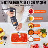Commercial Cleaning Equipment: VEVOR Commercial Immersion Blender, 350W Heavy Duty Hand Mixer, 12 inch Stepless Variable Speed Mixer with Stainless Steel Blade, Multi-Purpose Portable Mixer for Soup, Sauces, Mashed Potatoes, Cream