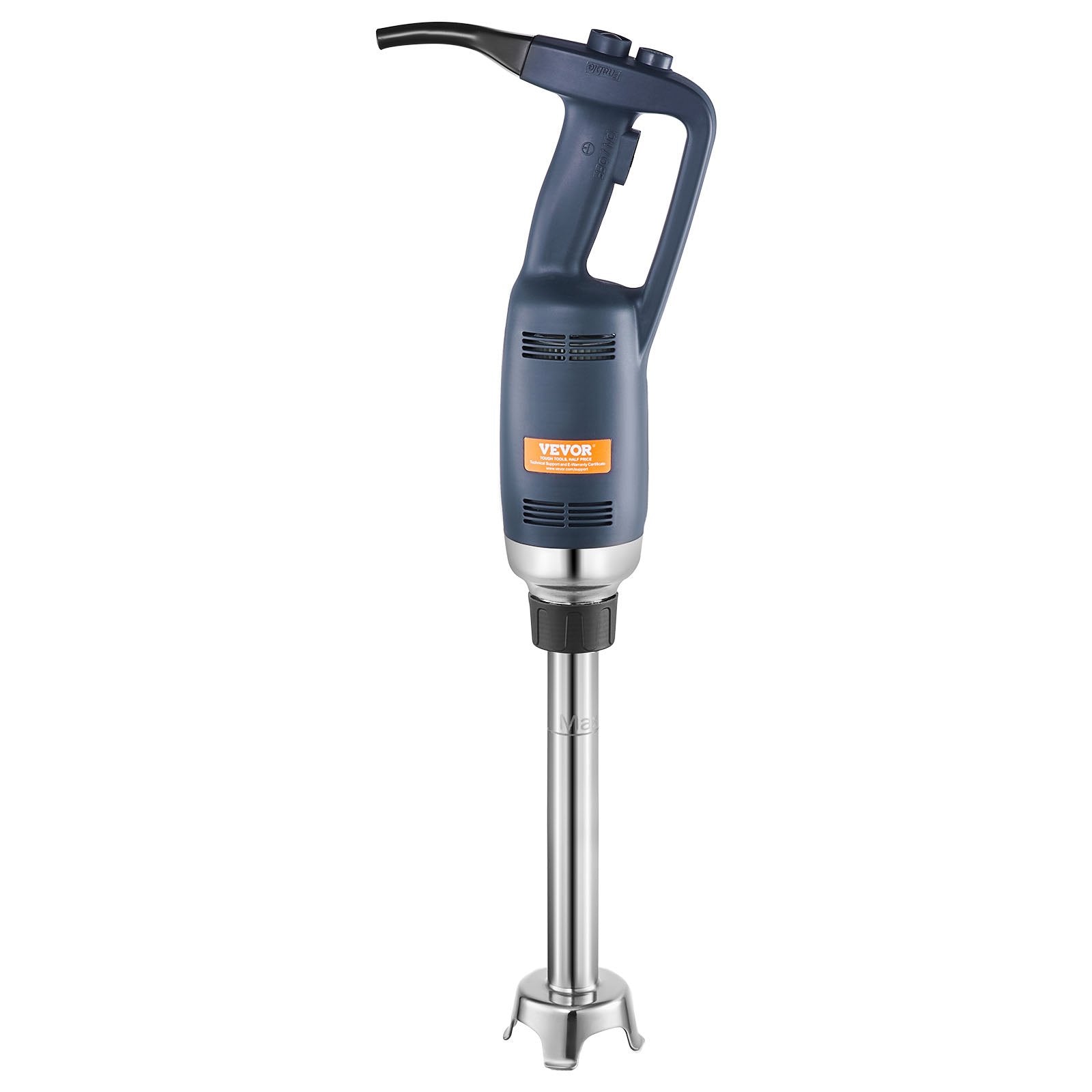 Commercial Cleaning Equipment: VEVOR Commercial Immersion Blender, 350W Heavy Duty Hand Mixer, 12 inch Stepless Variable Speed Mixer with Stainless Steel Blade, Multi-Purpose Portable Mixer for Soup, Sauces, Mashed Potatoes, Cream