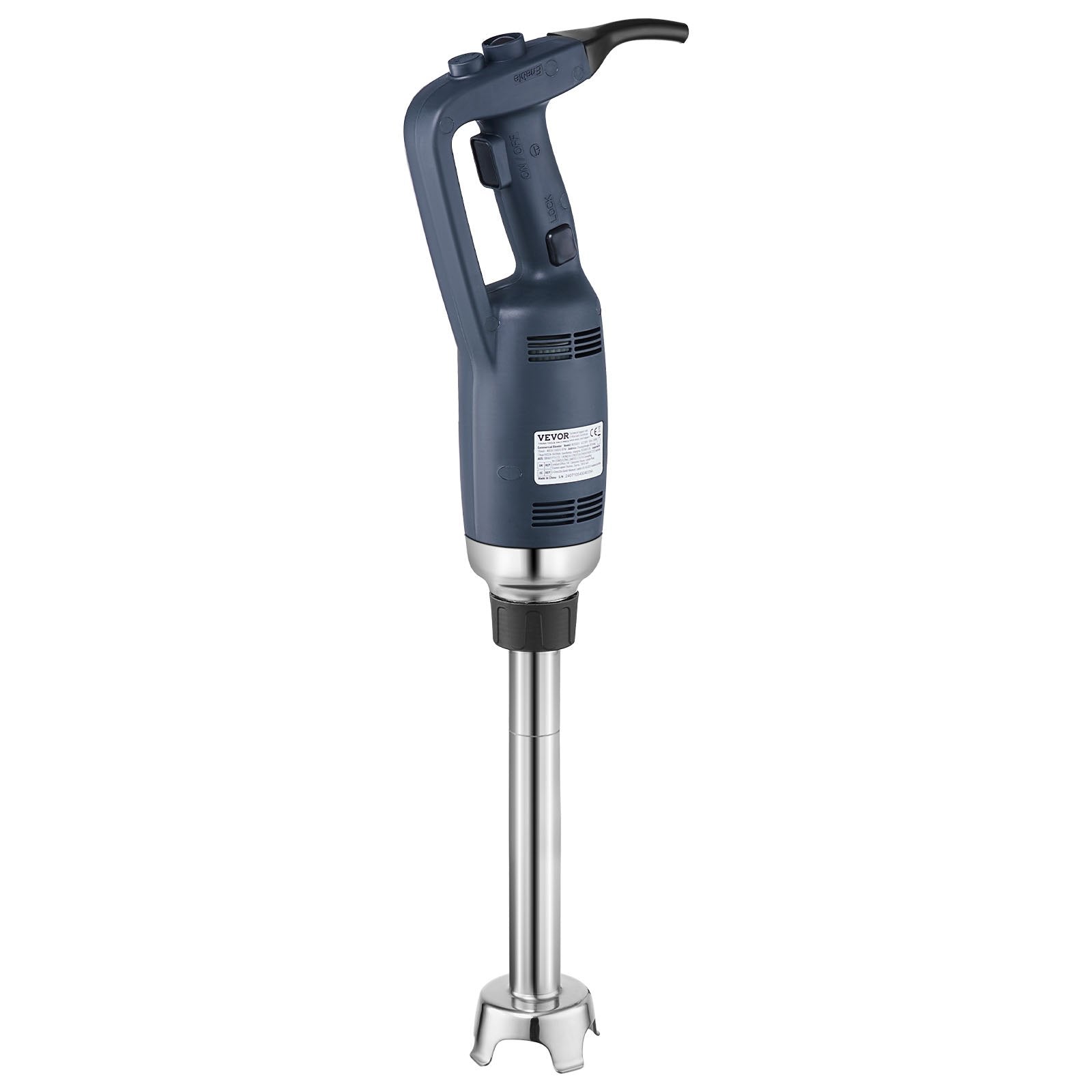 Commercial Cleaning Equipment: VEVOR Commercial Immersion Blender, 350W Heavy Duty Hand Mixer, 12 inch Stepless Variable Speed Mixer with Stainless Steel Blade, Multi-Purpose Portable Mixer for Soup, Sauces, Mashed Potatoes, Cream