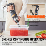 Food Mixers & Blenders: VEVOR Commercial Immersion Blender 350W Heavy Duty Hand Mixer for Soup Sauces