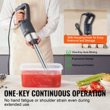 Food Mixers & Blenders: VEVOR Commercial Immersion Blender 500W Heavy Duty Hand Mixer for Soup Sauces