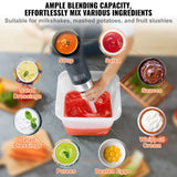 Commercial Cleaning Equipment: VEVOR Commercial Immersion Blender, 500 Watt Heavy Duty Hand Mixer, Variable Speed Kitchen Stick Mixer with 304 Stainless Steel Blade, Multi-Purpose Portable Mixer for Soup, Smoothie, Puree, Baby Food