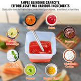 Food Mixers & Blenders: VEVOR Professional Stick Blender, 500W Powerful Handheld Mixer, Adjustable Speed with Stainless Steel Blade, Versatile Hand Mixer for Soups, Smoothies, Purees, and Baby Food