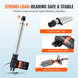 Animal Traps: VEVOR Linear Actuator 12V, 10 Inch Heavy Duty 1320lbs/6000N Linear Actuator, 0.19"/s Linear Motion Actuator with Mounting Bracket & IP44 Protection for Electric Door Industrial Machinery Vessels Cargo