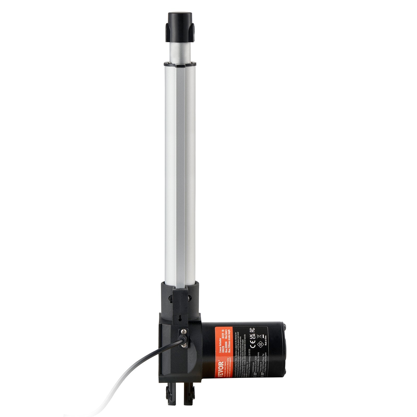 Animal Traps: VEVOR Linear Actuator 12V, 10 Inch Heavy Duty 1320lbs/6000N Linear Actuator, 0.19"/s Linear Motion Actuator with Mounting Bracket & IP44 Protection for Electric Door Industrial Machinery Vessels Cargo