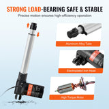 Animal Traps: VEVOR Linear Actuator 12V, 8 Inch Heavy Duty 1320lbs/6000N Linear Actuator, 0.19"/s Linear Motion Actuator with Mounting Bracket & IP44 Protection for Electric Door Industrial Machinery Vessels Cargo