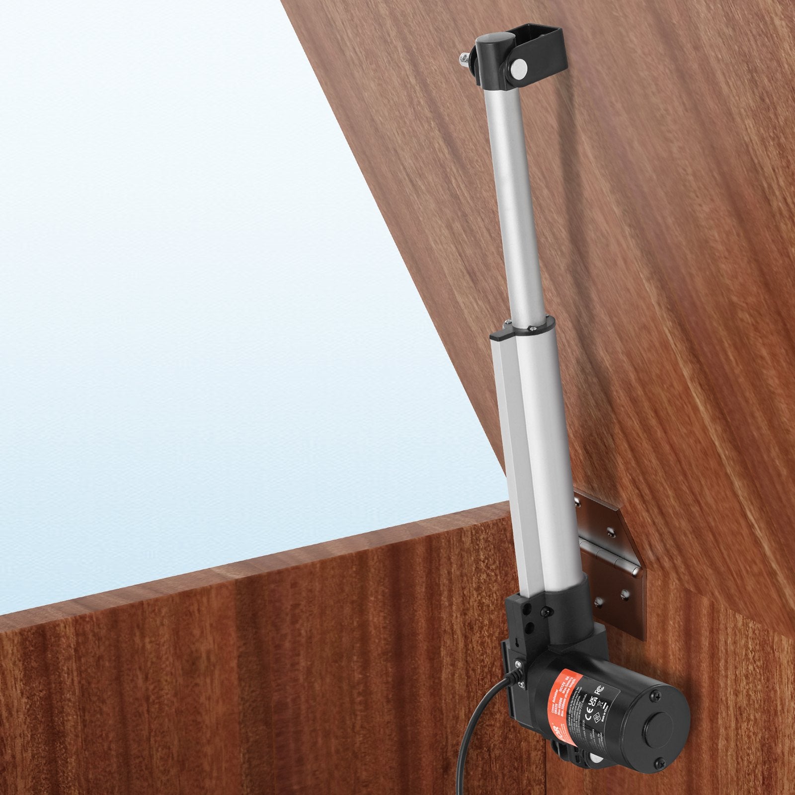 Animal Traps: VEVOR Linear Actuator 12V, 8 Inch Heavy Duty 1320lbs/6000N Linear Actuator, 0.19"/s Linear Motion Actuator with Mounting Bracket & IP44 Protection for Electric Door Industrial Machinery Vessels Cargo