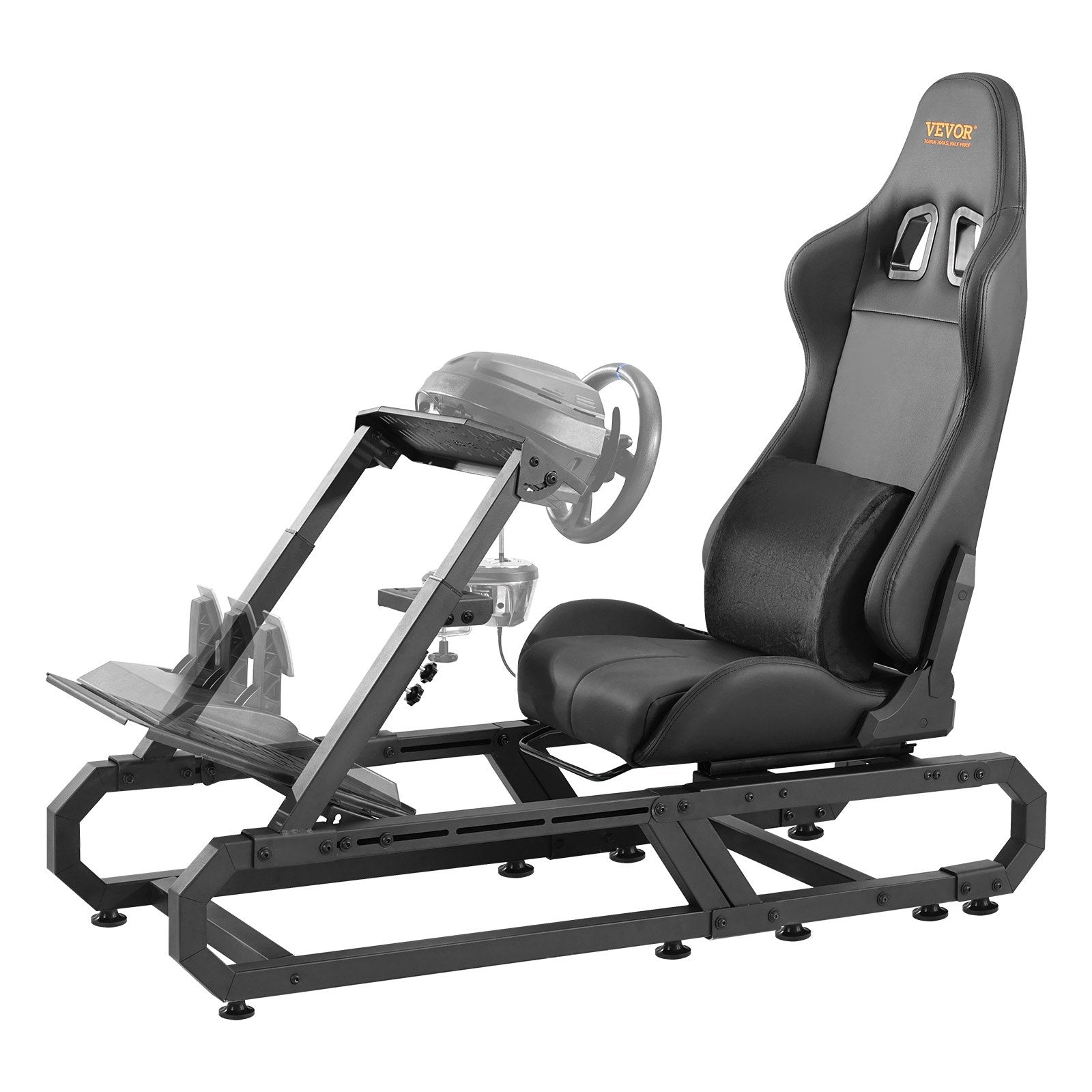 Automotive Parts: VEVOR Heavy Duty Racing Wheel Stand for Logitech G923/G920/G29 Max330LBS Compact