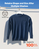 Men's Shirts: VEVOR FR Shirts, Flame Resistant Long Sleeve Clothing Lightweight 7 oz Breathable Cotton, Men's Fire Retardant Work Shirt with Pre-shrink Treatment & Pocket, for Welders,Electricians,Navy Blue 2XL