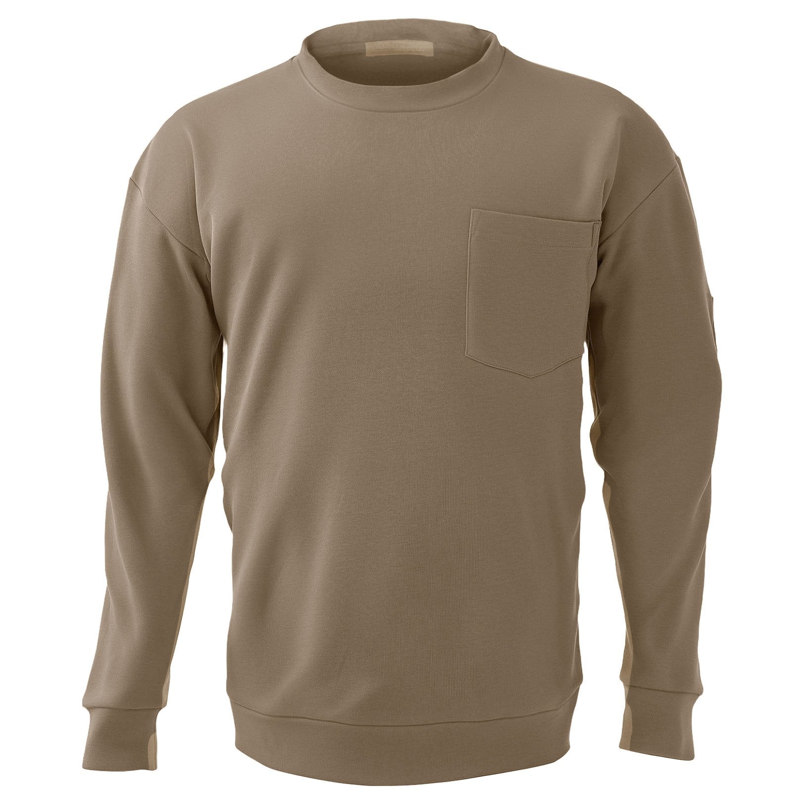 VEVOR FR Shirts, Flame Resistant Long Sleeve Clothing Lightweight 7 oz Breathable Cotton, Men's Fire Retardant Work Shirt with Pre-shrink Treatment & Pocket, for Welders,Electricians,Gray L