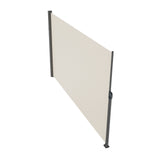 Canopies & Gazebos: VEVOR Retractable Side Awning,160X300cm Aluminum Outdoor Privacy Screen, 280g Polyester Water-proof Retractable Patio Screen, UV 30+ Room Divider Wind Screen for Patio, Backyard, Balcony, Beige