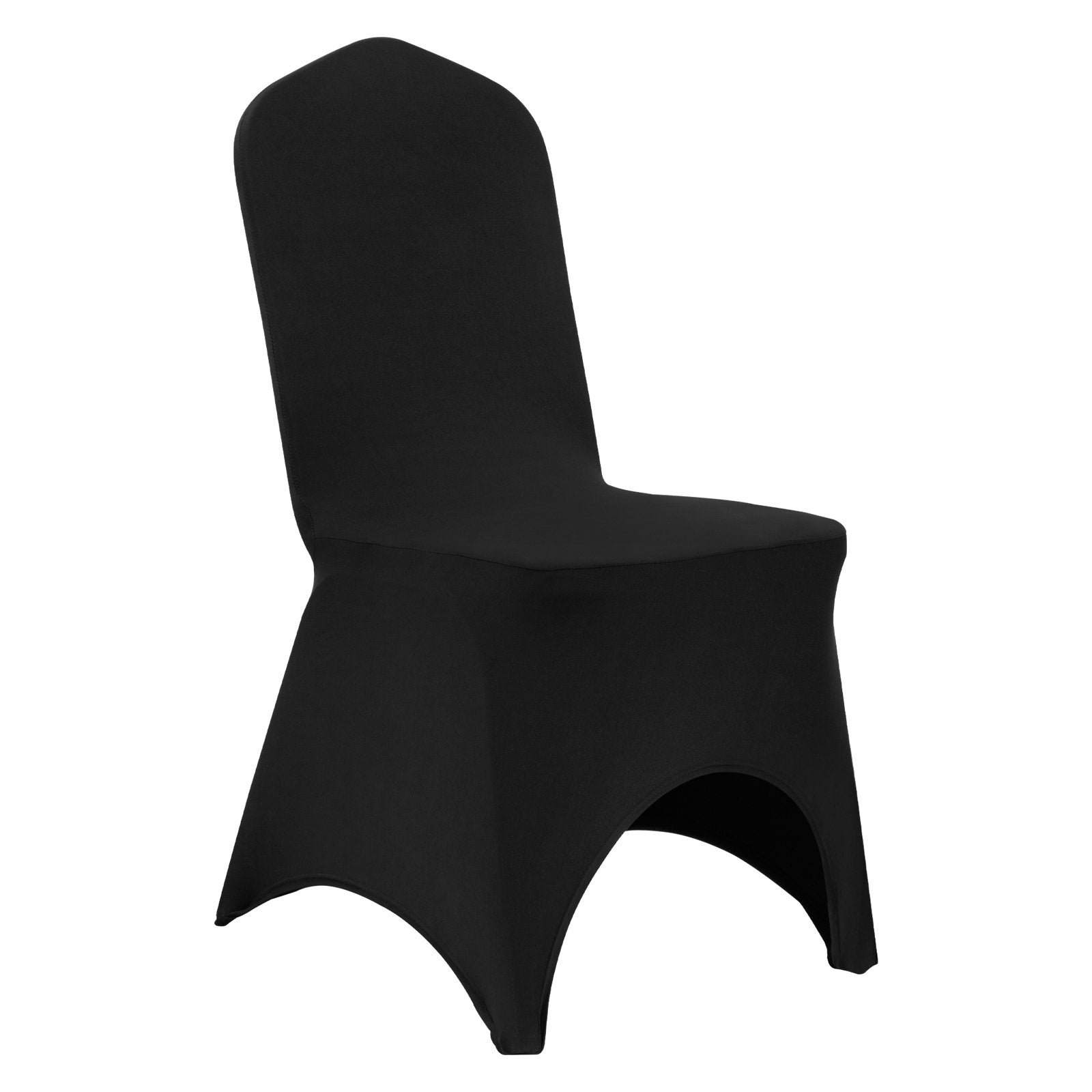 Automotive Repair & Speciality Tools: VEVOR 50 PCS Black Chair Covers Polyester Spandex Stretch Wedding Party Banquet