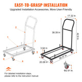 Irons & Ironing Systems: VEVOR 12 Chairs Folding Chair Storage Dolly Folding Chairs Rack Heavy Duty Iron