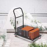 Irons & Ironing Systems: VEVOR 12 Chairs Folding Chair Storage Dolly Folding Chairs Rack Heavy Duty Iron