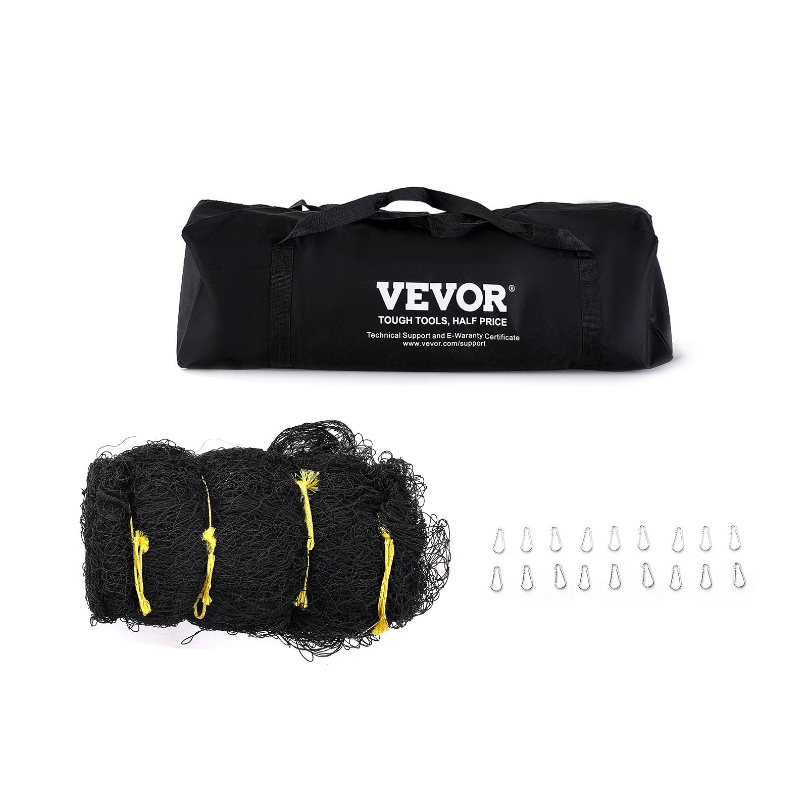 Basketball & Basketball Accessories: VEVOR Baseball Batting Netting, Professional Softball Baseball Batting Hitting Training Net, Practice Portable Pitching Cage Net with Door & Carry Bag, Heavy Duty Enclosed PE Netting,1676CM (NET ONLY)