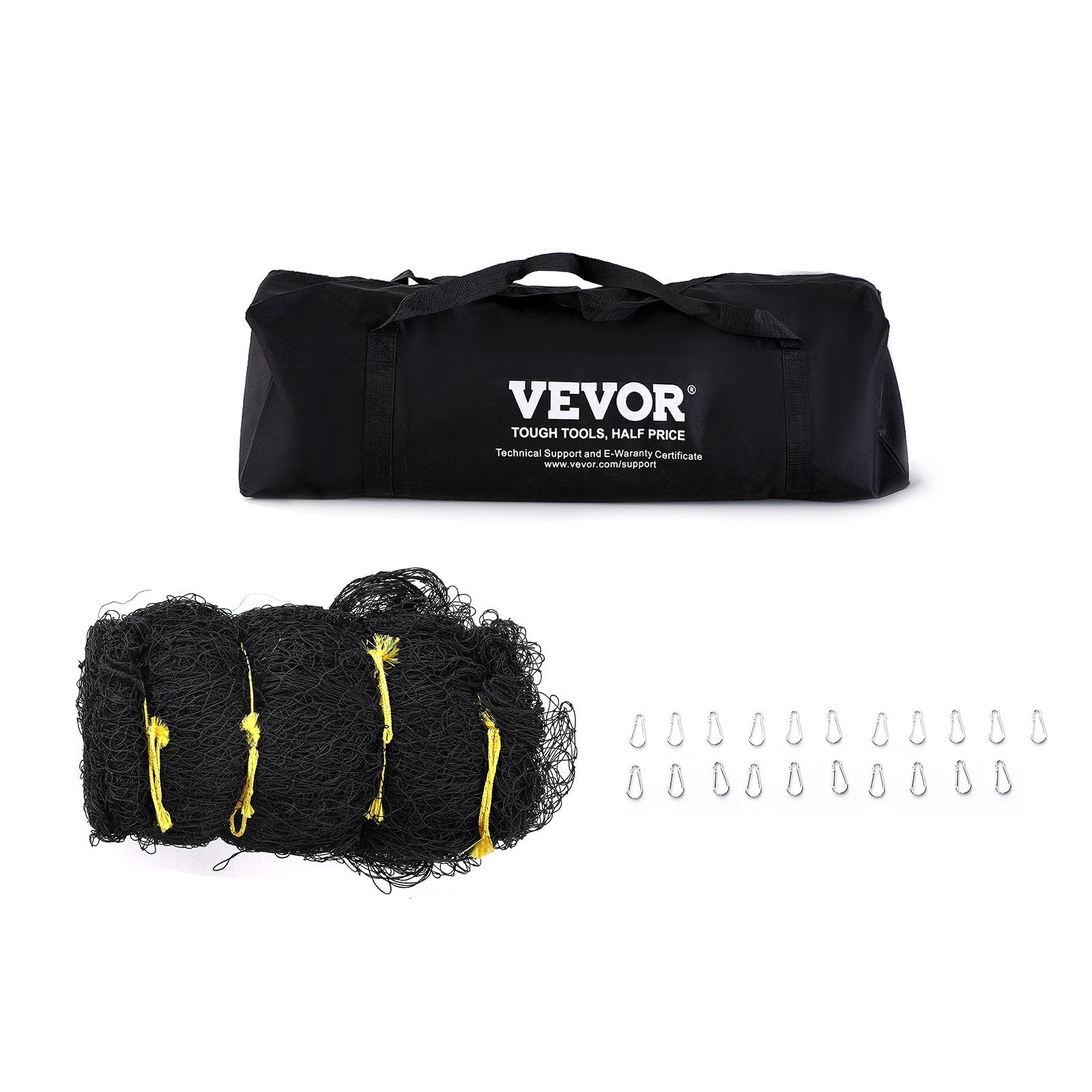 Basketball & Basketball Accessories: VEVOR Baseball Batting Netting, Professional Softball Baseball Batting Hitting Training Net, Practice Portable Pitching Cage Net with Door & Carry Bag, Heavy Duty Enclosed PE Netting,2133CM (NET ONLY)
